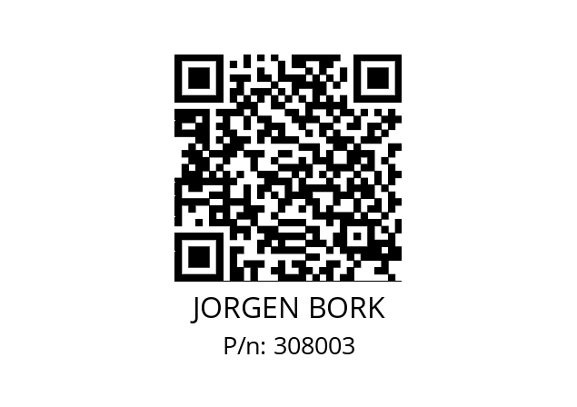   JORGEN BORK 308003