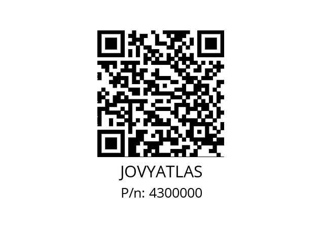   JOVYATLAS 4300000