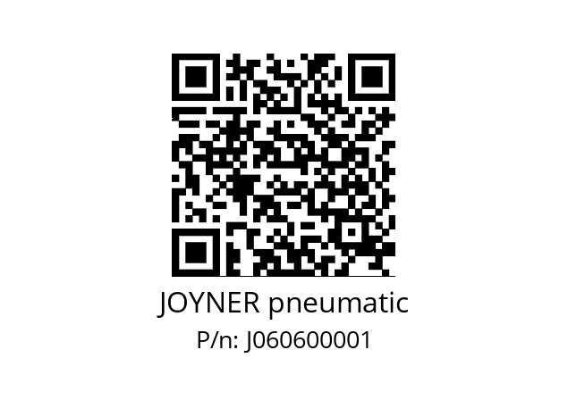   JOYNER pneumatic J060600001