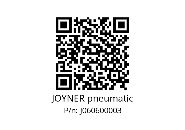   JOYNER pneumatic J060600003