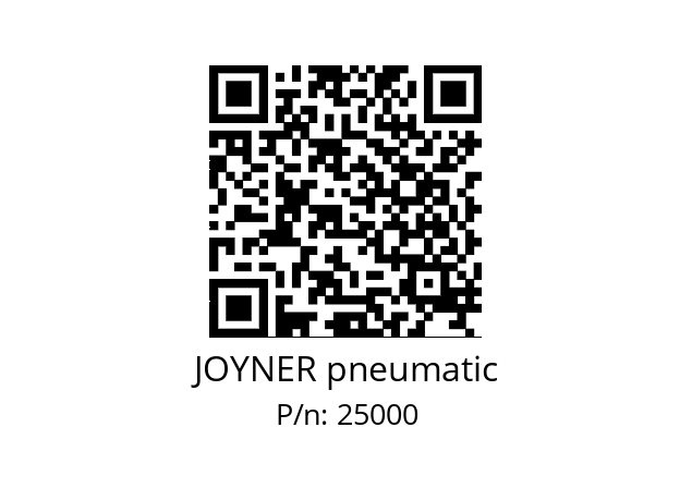   JOYNER pneumatic 25000