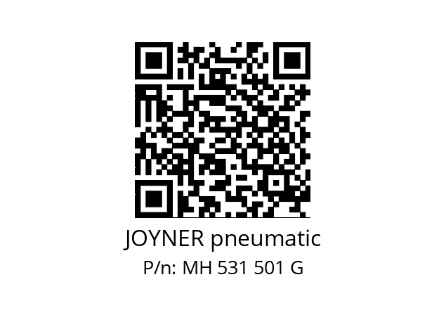   JOYNER pneumatic MH 531 501 G