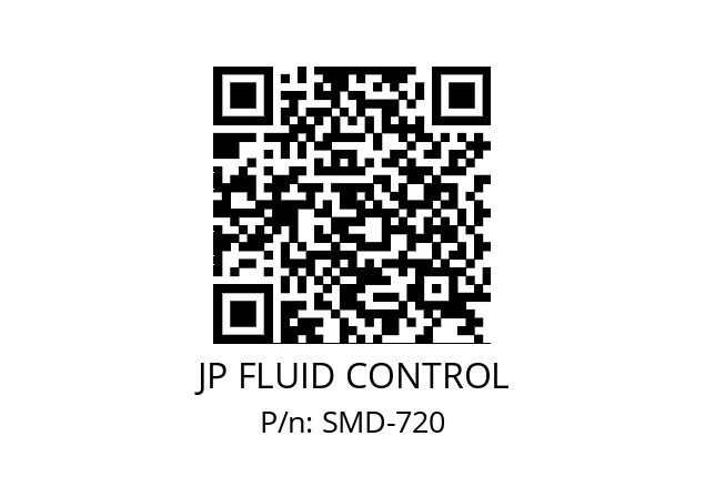   JP FLUID CONTROL SMD-720