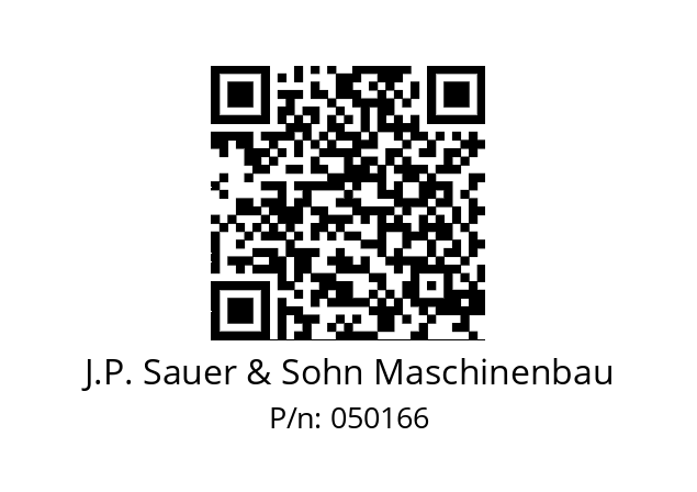   J.P. Sauer & Sohn Maschinenbau 050166