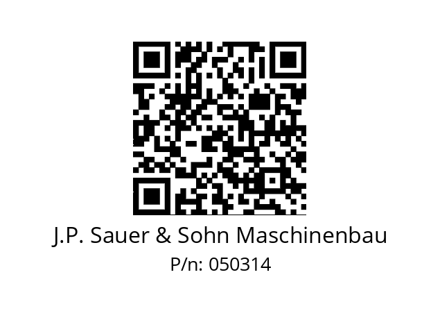   J.P. Sauer & Sohn Maschinenbau 050314