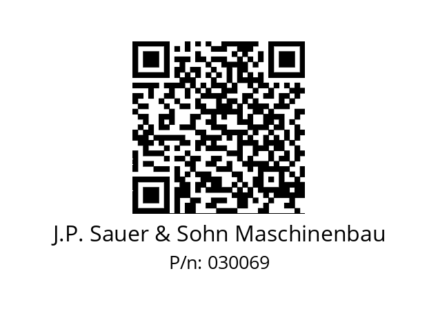   J.P. Sauer & Sohn Maschinenbau 030069