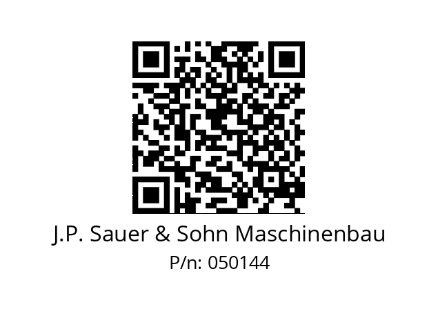   J.P. Sauer & Sohn Maschinenbau 050144