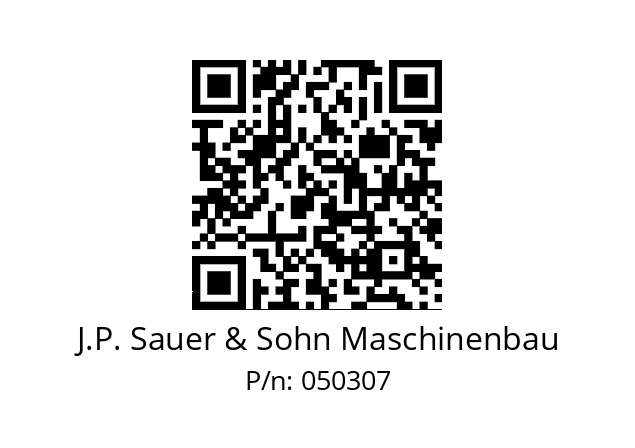   J.P. Sauer & Sohn Maschinenbau 050307