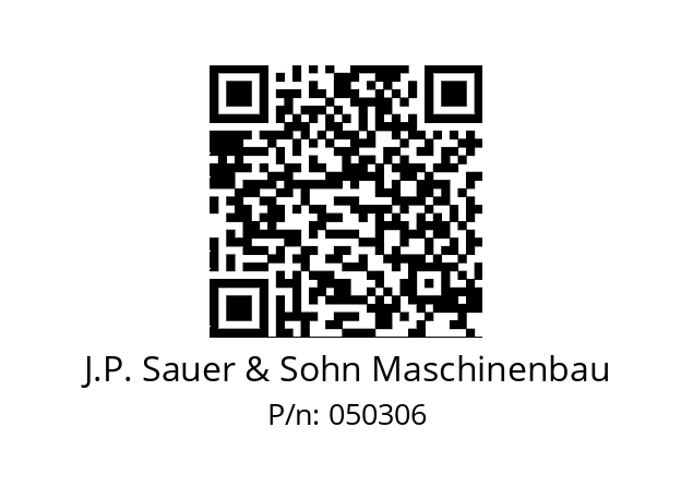   J.P. Sauer & Sohn Maschinenbau 050306