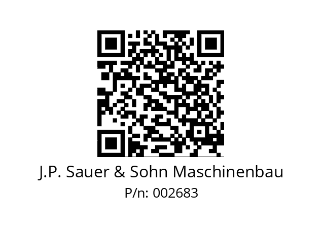   J.P. Sauer & Sohn Maschinenbau 002683