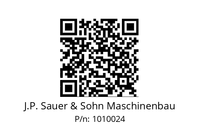   J.P. Sauer & Sohn Maschinenbau 1010024