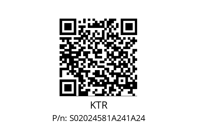   KTR S02024581A241A24