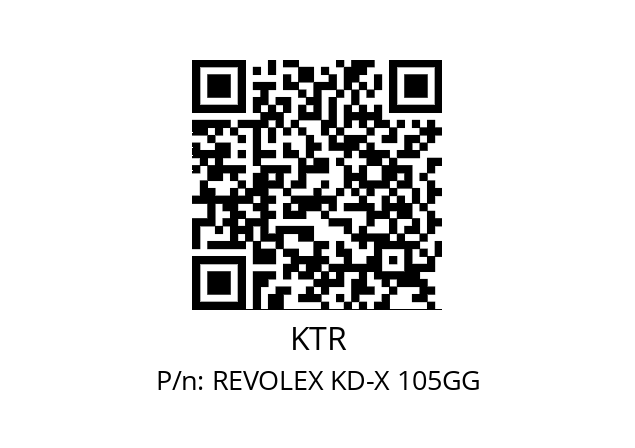   KTR REVOLEX KD-X 105GG