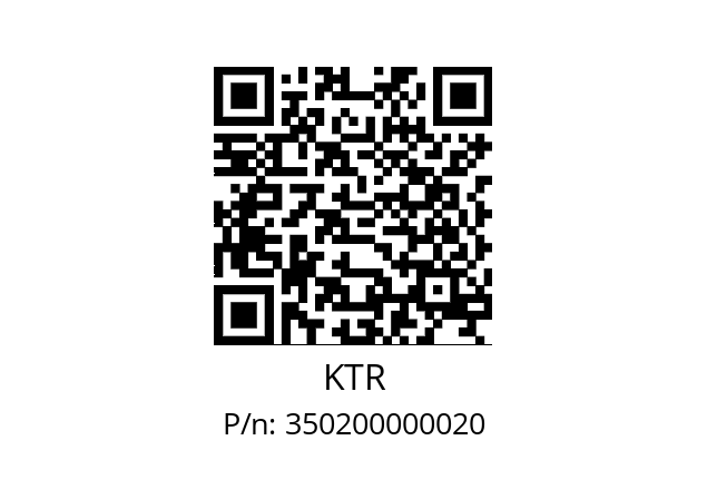   KTR 350200000020