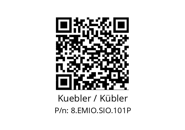   Kuebler / Kübler 8.EMIO.SIO.101P