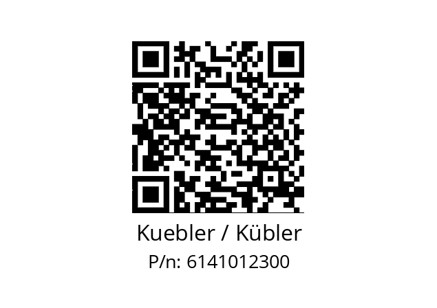   Kuebler / Kübler 6141012300