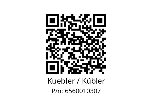   Kuebler / Kübler 6560010307