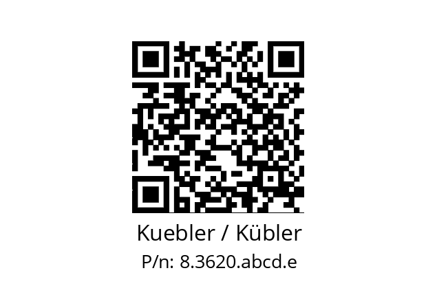   Kuebler / Kübler 8.3620.abcd.e