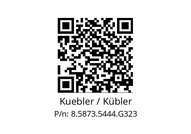   Kuebler / Kübler 8.5873.5444.G323