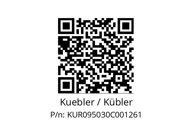   Kuebler / Kübler KUR095030C001261