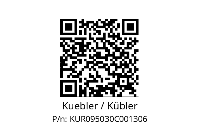   Kuebler / Kübler KUR095030C001306