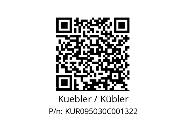   Kuebler / Kübler KUR095030C001322