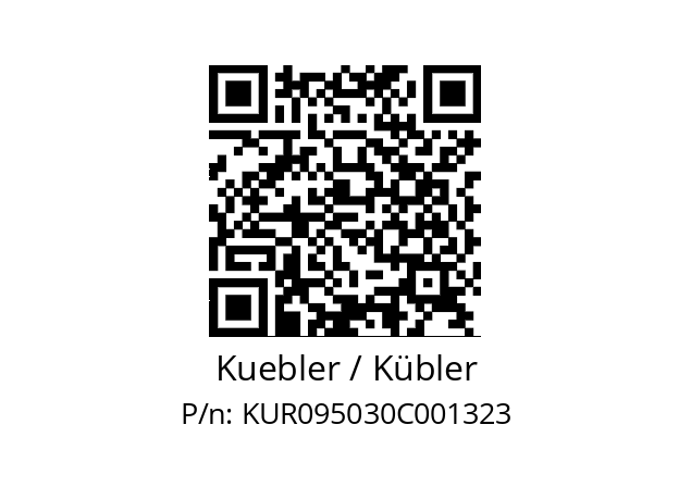   Kuebler / Kübler KUR095030C001323