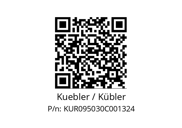   Kuebler / Kübler KUR095030C001324