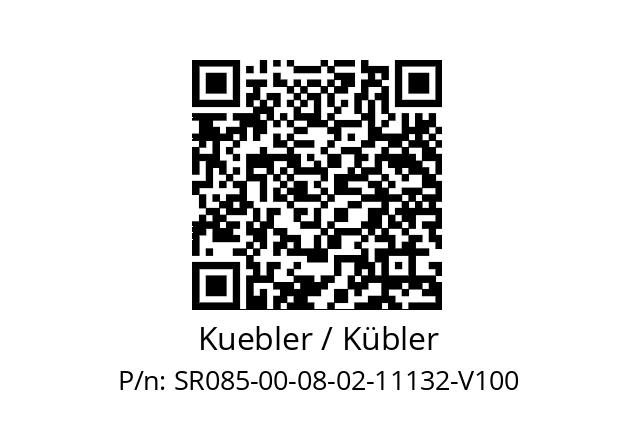  KUR095030C001730 Kuebler / Kübler SR085-00-08-02-11132-V100