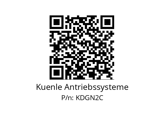   Kuenle Antriebssysteme KDGN2C