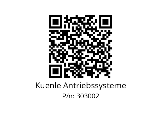   Kuenle Antriebssysteme 303002