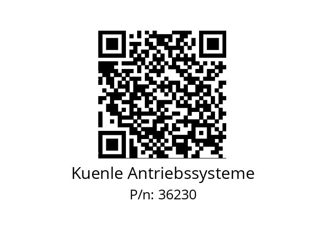   Kuenle Antriebssysteme 36230