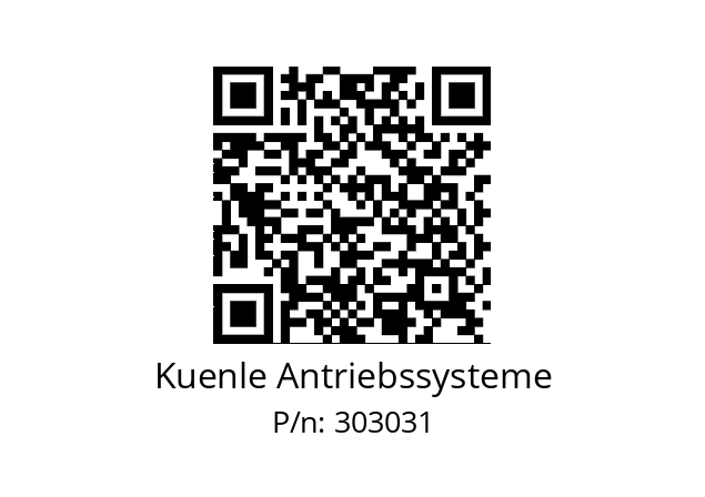   Kuenle Antriebssysteme 303031