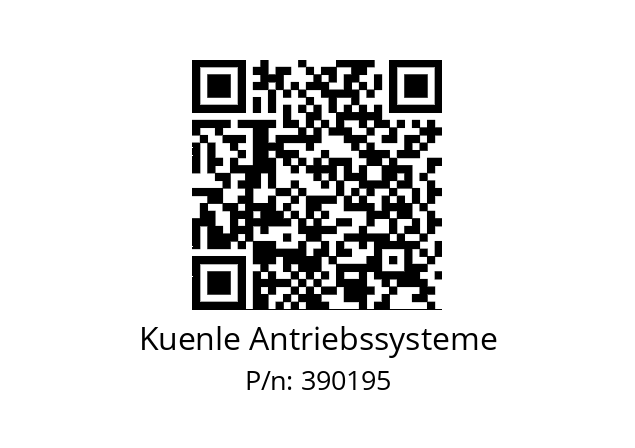   Kuenle Antriebssysteme 390195