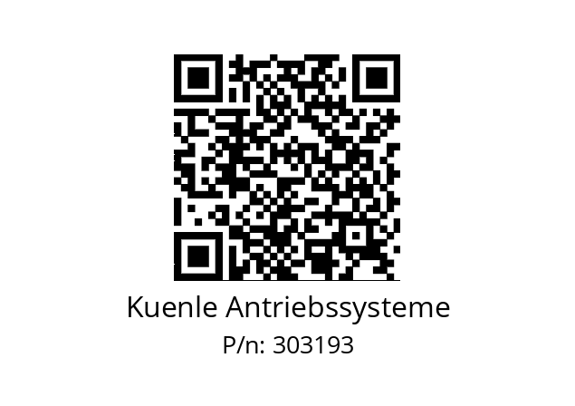   Kuenle Antriebssysteme 303193