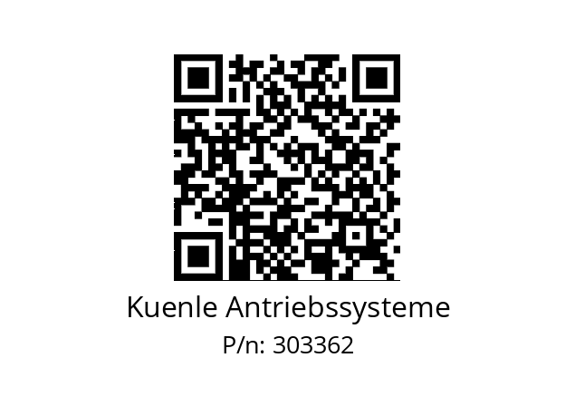   Kuenle Antriebssysteme 303362