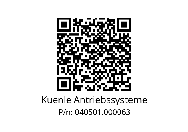   Kuenle Antriebssysteme 040501.000063