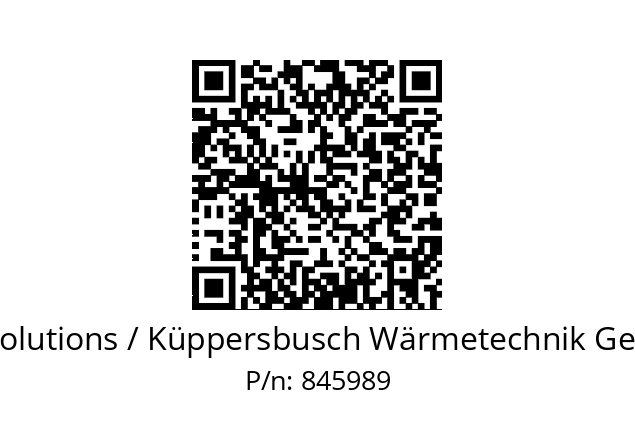   Kueppers Solutions / Küppersbusch Wärmetechnik Gelsenkirchen 845989