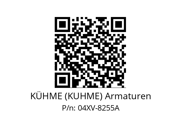   KÜHME (KUHME) Armaturen 04XV-8255A