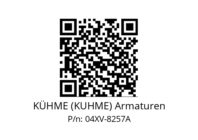   KÜHME (KUHME) Armaturen 04XV-8257A