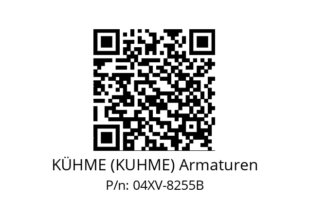   KÜHME (KUHME) Armaturen 04XV-8255B