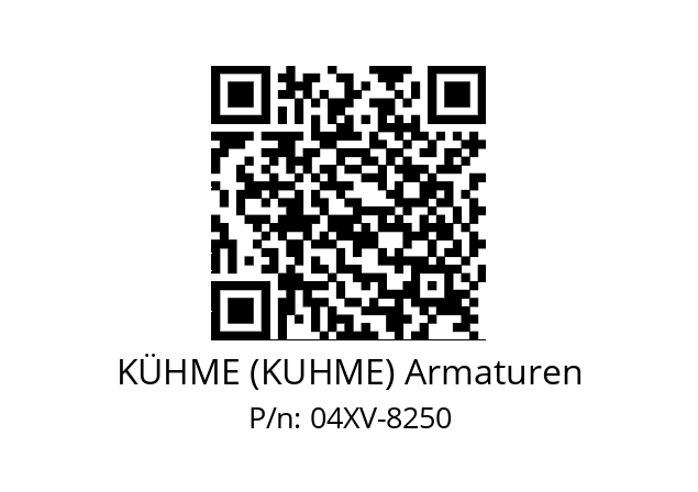   KÜHME (KUHME) Armaturen 04XV-8250