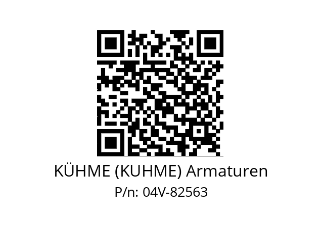   KÜHME (KUHME) Armaturen 04V-82563