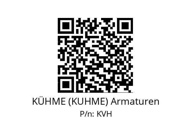   KÜHME (KUHME) Armaturen KVH