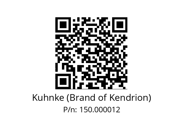   Kuhnke (Brand of Kendrion) 150.000012