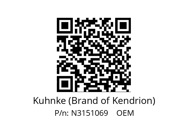   Kuhnke (Brand of Kendrion) N3151069    OEM