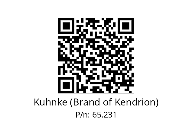   Kuhnke (Brand of Kendrion) 65.231