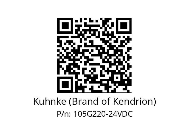   Kuhnke (Brand of Kendrion) 105G220-24VDC