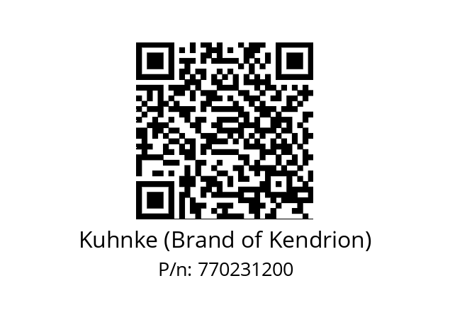   Kuhnke (Brand of Kendrion) 770231200