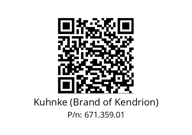   Kuhnke (Brand of Kendrion) 671.359.01